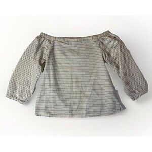 3/4 Sleeve Off Shoulder Cotton Madewell Tunic Top Size Medium